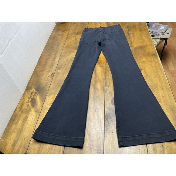 Stetson Western Jeans Womens High Rise Flare Dark Blue Size 4 Pants - Picture 4 of 13